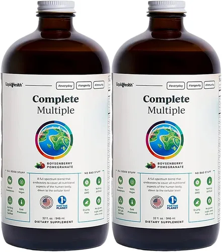 Miniatura 8 de LIQUIDHEALTH Multivitamínico Completo Líquido para Adultos - Vitaminas Esenciales, Minerales y Nutrientes, Apoyo Inmunológico, Salud Intestinal