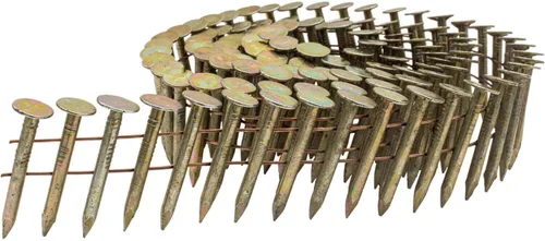 Miniatura 5 de 1-1/4 pulgadas x 0.120 pulgadas - 15 grados - Clavos de techo en espiral de soldadura de alambre - electro-galvanizado - Caja pequeña ~ 360 clavos