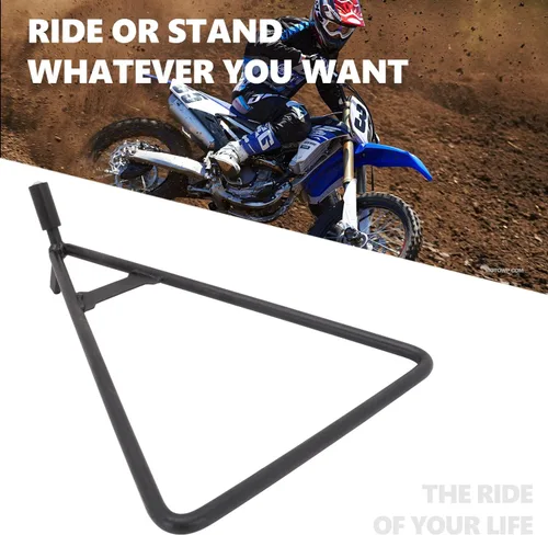 Miniatura 4 de AnXin Soporte para Motocicleta Soporte para Dirt Bike Pata de Cabra Universal para 80-500cc Supermoto Motocross Enduro Pit Bike - Negro