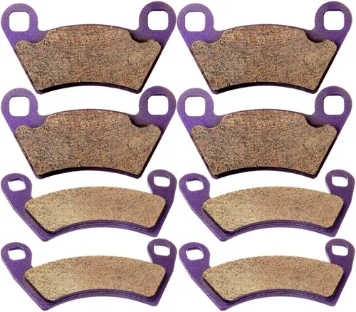 ECCPP FA354 FA452 Pastillas de freno delanteras y traseras de fibra de carbono de repuesto para Polaris Ranger 2008-2014, 2010-2014 para Polaris RZR