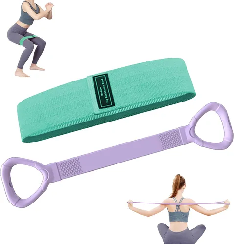 Juego completo de bandas de resistencia para mujeres y hombres, bandas profesionales de entrenamiento para la parte superior e inferior del cuerpo