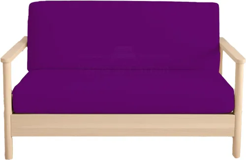 Miniatura 22 de Fundas para futón sin brazos tamaño individual, fundas de futón 100% algodón egipcio, funda de sofá con cremallera, protector de sofá cama, funda