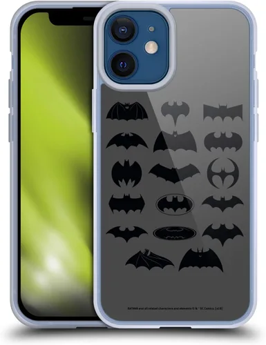 Miniatura 59 de Head Case Designs Funda de gel con licencia oficial de Batman DC Comics Bat Signal Logos [protección de grado militar] compatible con Apple iPhone 7