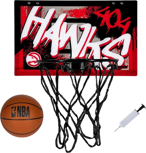 Miniatura 28 de Franklin Sports NBA Team Over the Door Aros de Baloncesto - Mini Aro de Baloncesto Interior para Niños + Juego de Pelota - Mini Aros para Fanáticos