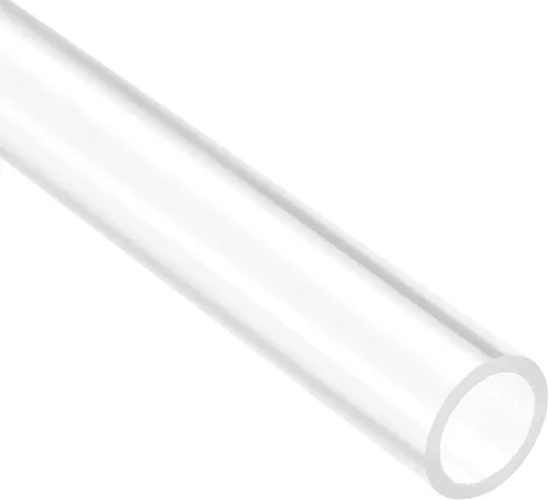 Miniatura 3 de uxcell 2 tubos rígidos transparentes de 0.157 in (5/32 pulgadas) de diámetro interior x 0.236 in de diámetro exterior x 1 pie de longitud tubo