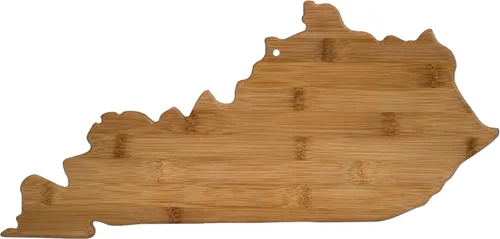 Miniatura 28 de Tabla para cortar y servir modelo Alabama de Totally Bamboo, de bambú 100%, para cocina y entretenimiento, Alabama, Marrón