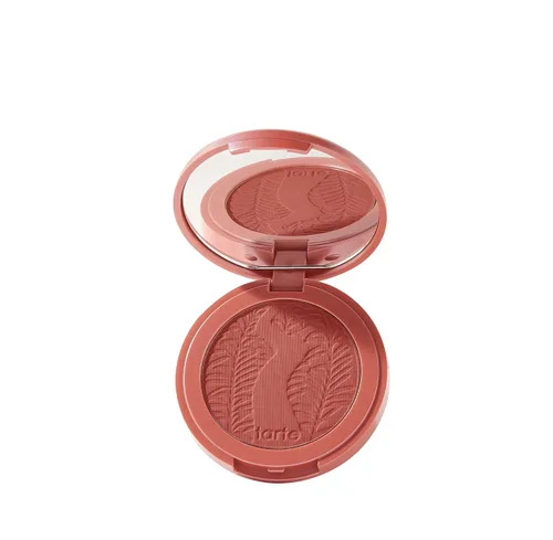 Miniatura 8 de Tarte Rubor de arcilla amazónica de 12 horas, pigmento mineral transparente con vitamina E y aceite de oliva para una cobertura ligera, duradera