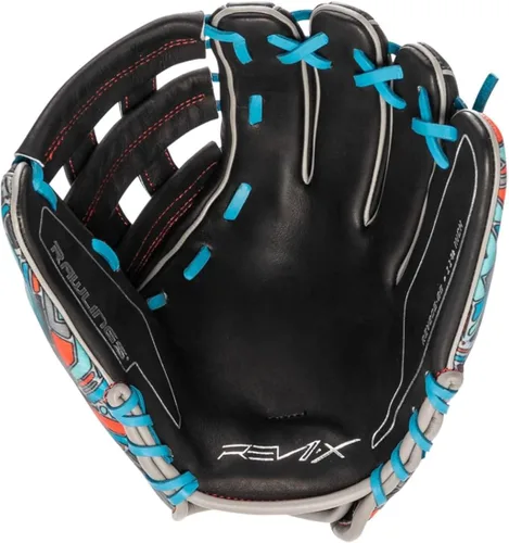 Miniatura 2 de Rawlings Guantes de béisbol REV1X Tamaños 11.5 a 12.75 pulgadas Múltiples estilos