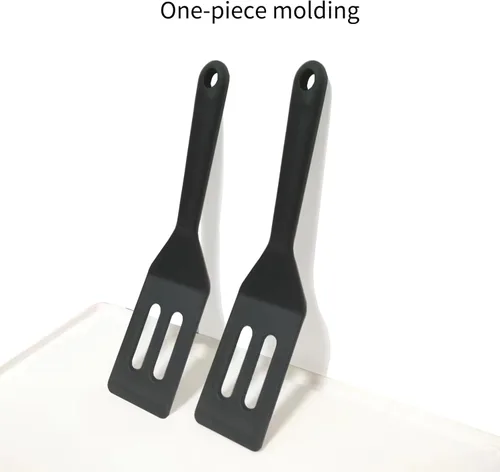 Miniatura 3 de Juego de 2 espátulas de silicona, mini espátulas pequeñas y flexibles para brownie para utensilios de cocina antiadherentes, perfecto para cocinar
