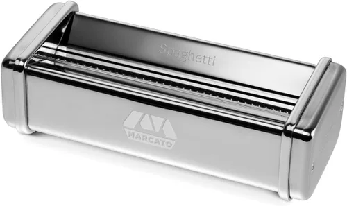 Miniatura 5 de Marcato Accesorio de lasaña para máquina de pasta fresca - Accesorio de rodillo de hoja de pasta plana, construcción de acero cromado, ideal