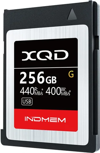 Miniatura 10 de INDMEM Tarjetas de memoria XQD de 128 GB, 5 tarjetas de memoria flash MLC XQD de alta velocidad Serie G Lectura máxima de 440 MB/s, escritura