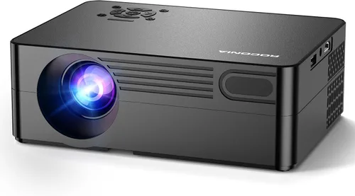 Miniatura 9 de Proyector con Netflix y soporte de 180°, proyector inteligente con WiFi y Bluetooth, enfoque automático AI y proyector de película portátil Keystone