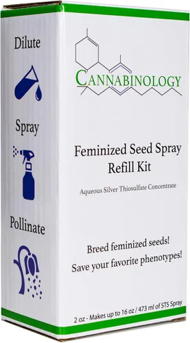 Miniatura 4 de Kit de recambio de 16 onzas – Solución de tiosulfato de plata de 2 onzas líquidas (hace 16 oz STS Spray) Spray de semillas feminizadas Kit