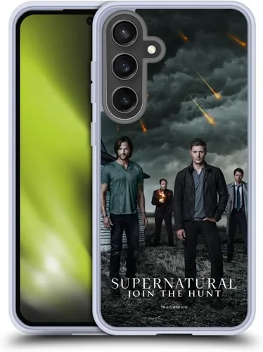 Miniatura 87 de Head Case Designs Supernatural Sam, Dean & Castiel Key Art - Funda de gel con licencia oficial [protección de grado militar] compatible con Google