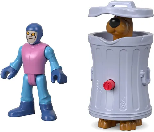 Miniatura 3 de Fisher-Price Imaginext Scooby-Doo Ocultar Scooby & Funland Robot - Figuras, multicolor