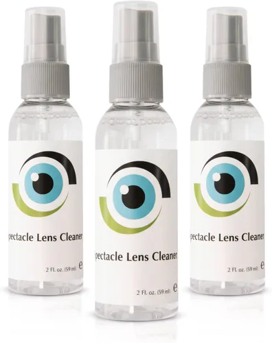 Miniatura 10 de SPORTS WORLD VISION Spray limpiador de lentes para gafas, 3 x 1.0 fl oz (1 fl oz), limpiador de lentes sin alcohol, apto para todos