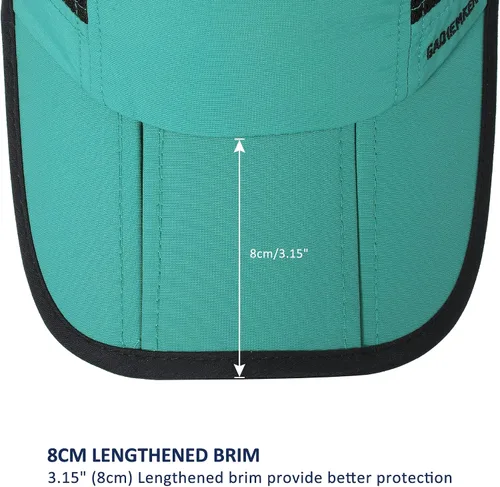 Miniatura 6 de GADIEMKENSD Sombrero plegable para hombre de ala larga con protección solar UPF 50+