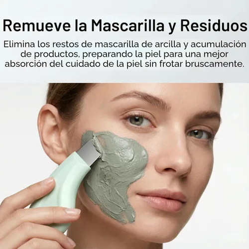 Miniatura 4 de Sookga Herramienta Removedora de Puntos Negros, Raspador Facial de Silicona para Limpieza Profunda, Espátula Facial Exfoliante, Removedor de Puntos