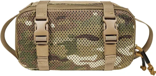 Miniatura 7 de Juego de 4 cubos de embalaje tácticos, bolsa de almacenamiento de malla compresible, organizador portátil Edc Molle.