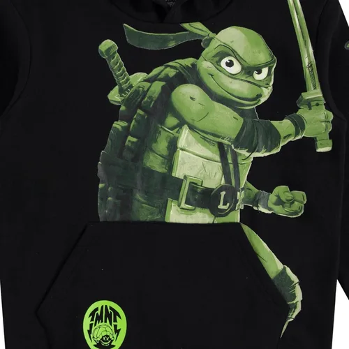 Miniatura 6 de Teenage Mutant Ninja Turtles Conjunto de sudadera con capucha y pantalones deportivos para niños pequeños y grandes, tallas 4-20