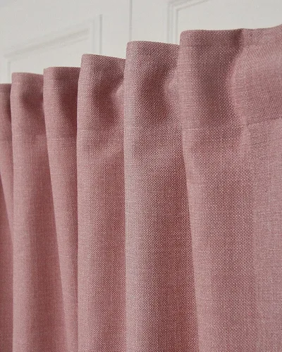 Miniatura 31 de Cortinas de lino sintético (2 paneles de 50 pulgadas de ancho x 108 pulgadas de largo, color blanco hueso)