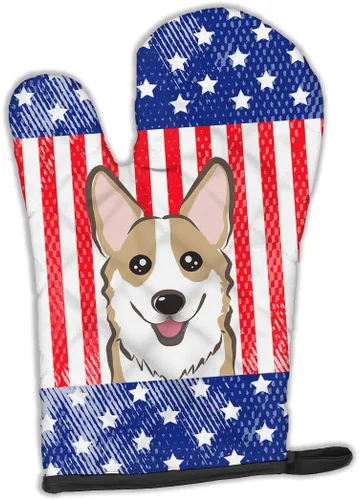 Miniatura 218 de Caroline's Treasures BB4020OVMT Dog House Collection Border Collie - Guante de horno grueso resistente al calor para sartenes calientes y horno