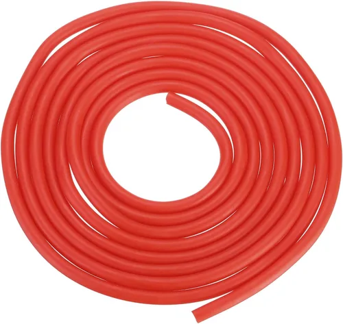 Miniatura 14 de Tubo de goma de látex natural de 1/4 de pulgada de diámetro interior x 3/8 pulgadas de diámetro exterior, manguera de goma de 26 pies altamente Rojo