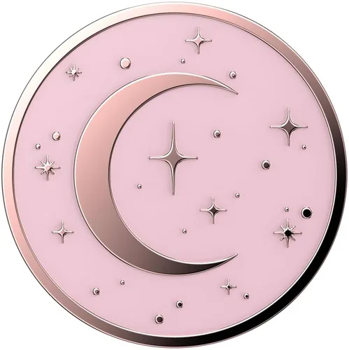 Miniatura 5 de PopSockets Agarre para teléfono con soporte expansible, adhesivo, esmaltado - Dainty Cosmic Cosmic delicado