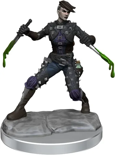 Miniatura 7 de WizKids D&D Frameworks: Human Rogue Female - Sin pintar y sin ensamblar