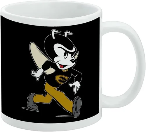 Miniatura 252 de GRAPHICS & MORE Taza de café de cerámica con logotipo secundario de la Universidad Bob Jones, tazas de regalo novedosas para café, té y bebidas Logo