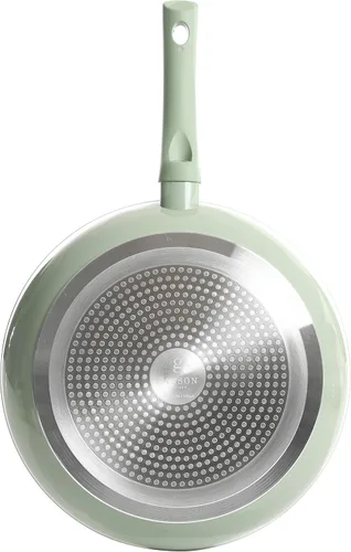 Miniatura 5 de Gibson Home Plaze Café' - Utensilios de cocina de cerámica antiadherente de aluminio forjado aluminio con base de inducción y mango de baquelita