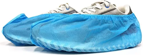 Miniatura 11 de Fundas para zapatos desechables reciclables, paquete de 200 (100 pares) de 15.7 pulgadas, fundas higiénicas para zapatos y botas impermeables
