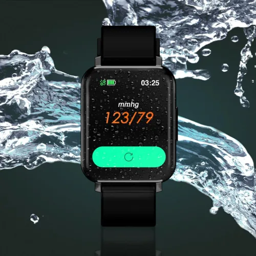 Miniatura 5 de Spade & Co Health Smartwatch 2 - Monitor de salud y fitness con temperatura corporal, oxígeno en sangre, monitoreo de frecuencia cardíaca
