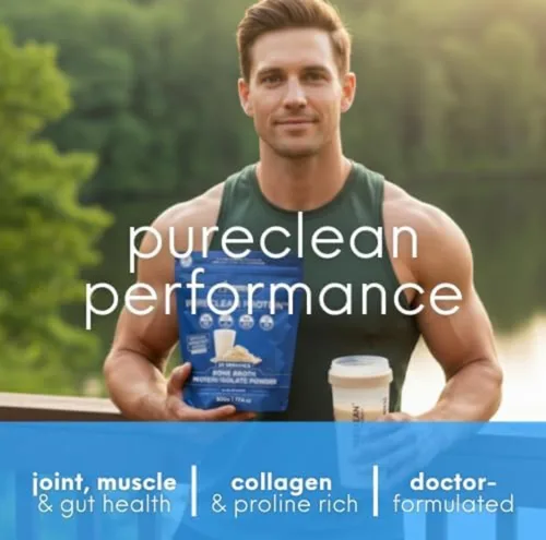 Miniatura 6 de Proteína PureClean – 17.64 oz de carne de res + polvo aislado de colágeno Cero rellenos Rico en EAA, BCAA, glicina y prolina para músculos