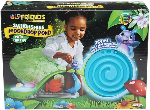 Miniatura 10 de Playskool Glo Friends - Hugbug & Harmony Pop, Push & Roll! - Vehículo cisne - Insecto brillante - Juguete SEL - A partir de 2 años