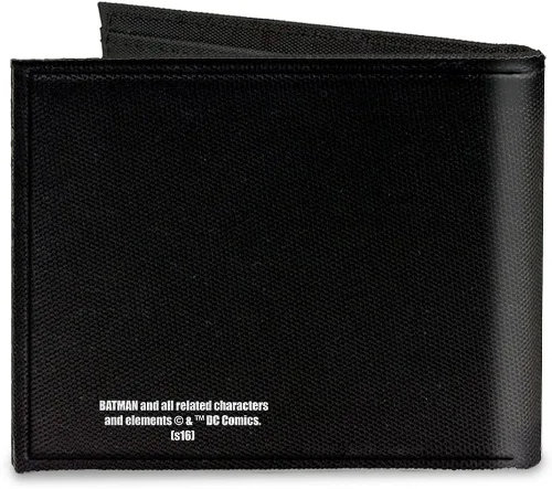 Miniatura 2 de buckle-down lona portafoliosEl Joker para el presidente sello NegroW accesorio