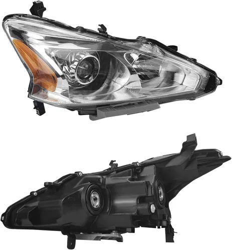Miniatura 3 de 2 unids halógeno faro Asamblea izquierda y derecha faro faro W/o bombillas para 2013 2014 2015 Nissan Altima NI2502208 NI2503208