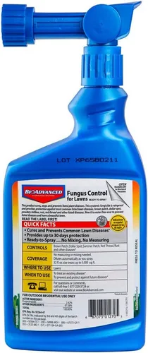 Miniatura 2 de SBM Life Science 701270A Control de hongos para césped avanzado, 32 oz.