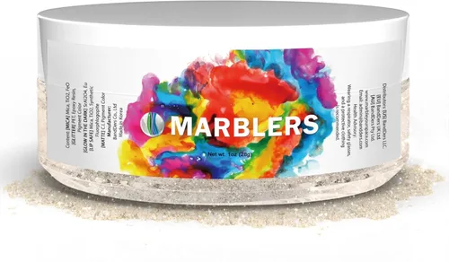 Miniatura 117 de MARBLERS - Polvo de mica de grado cosmético, nacarado, no tóxico, vegano, libre de crueldad, sombra de ojos, esmalte de uñas, arte de uñas, [Gris]