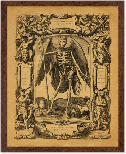 Miniatura 37 de Monem Art - Póster vintage de brujas que van a su sábado, impresión retro de brujas desnudas, arte de Halloween, arte pagano, regalo para hombres
