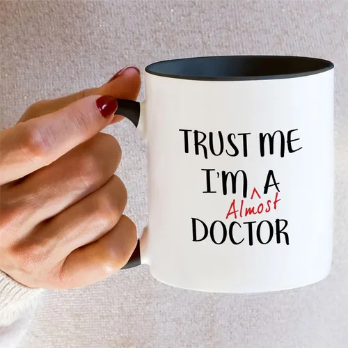 Miniatura 5 de Retreez Taza Graciosa - Confía en mí, casi soy médico, 325 ml, Tazas de café de cerámica - Tazas divertidas, sarcásticas, motivacionales, regalos