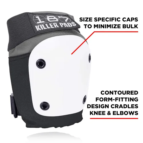 Miniatura 2 de 187 Killer Pads Paquete combinado de rodilleras, coderas, gris, XS