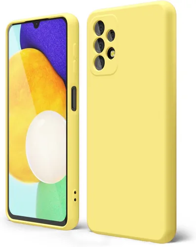 Miniatura 168 de oakxco Funda para teléfono Samsung Galaxy A12 con agarre de silicona líquida, linda delgada fina suave cubierta de gel de goma TPU lisa para mujeres