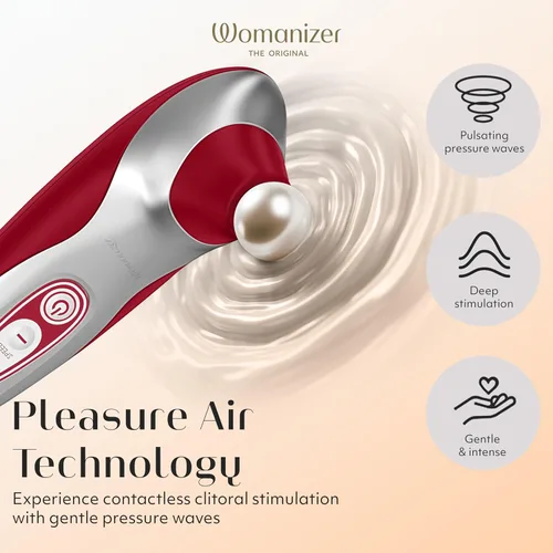 Miniatura 6 de Womanizer Pro40 - Potenciador del placer sensual. Rojo