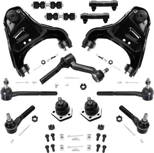 Miniatura 109 de Detroit Axle - Kit de extremo delantero para Ford 1998-2001 Explorer Mercury Mountaineer, 4 barras estabilizadoras delanteras y traseras, 2 brazos
