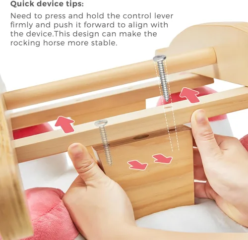 Miniatura 12 de labebe - Caballo mecedor para bebé, unicornio para montar, juguete de paseo para niños de 6 meses a 3 años, bebé (niño niña) juguete de peluche