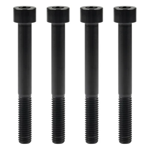 Miniatura 28 de Tornillos de titanio Ti M8 x15 20 25 30 35 40 45 50 60 2.756 in 0.049 in de paso hexagonal Allen Tornillos de cabeza hueca paquete de 4