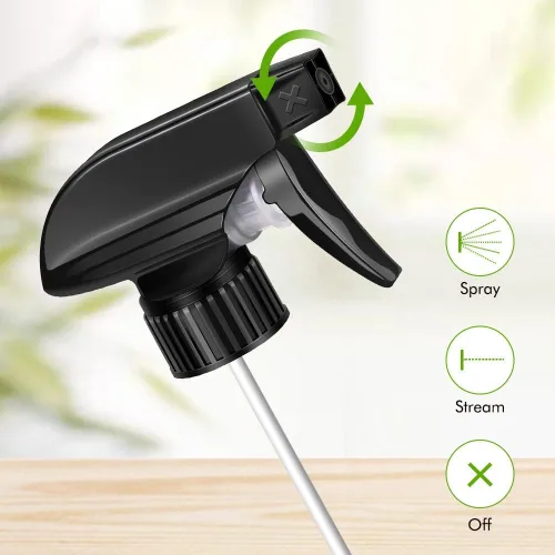 Miniatura 4 de Bontip Cabezales de boquilla de botella de repuesto para botellas de plástico de vidrio de 8 onzas / 16 onzas, apto para limpiadores de ventanas