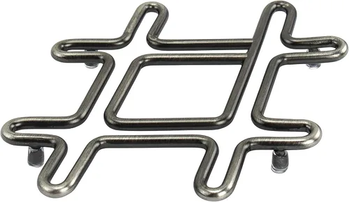Miniatura 7 de Salvamanteles Spectrum Diversified Eat, Protector Pequeño de Mesa de Comedor de Acero Resistente al Calor, Almohadilla Térmica de Metal Resistente