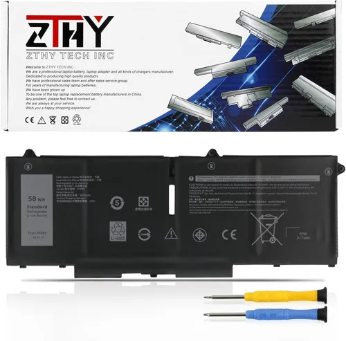 ZTHY Batería de repuesto para laptop Dell Latitude 5330 5430 5530 7330 7430 7430 7530 7530 Precision 3570 Series P133G P134G P138G P139G 0Y86WG